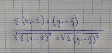 formule coefficient de correlation2